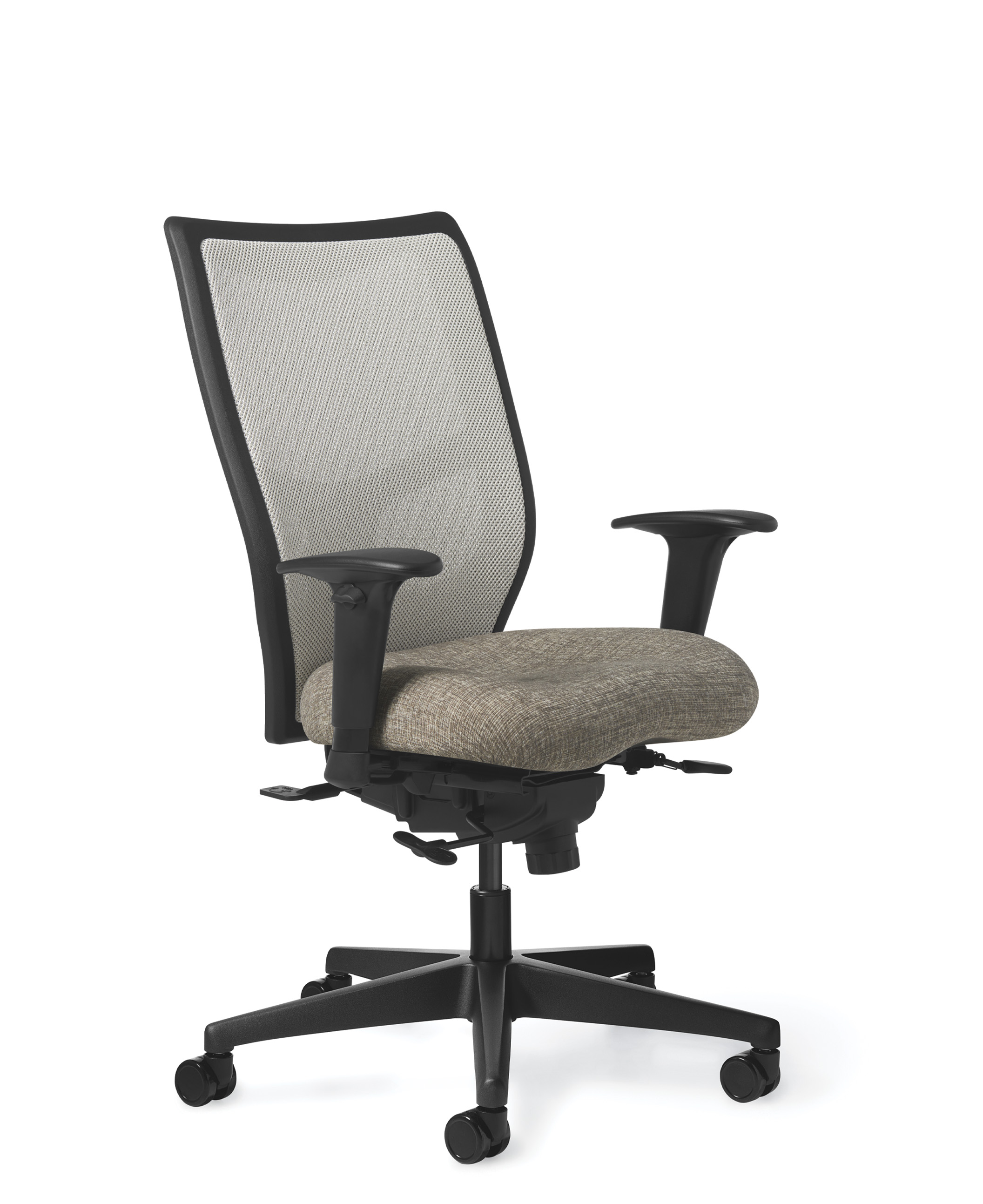 Ozzie Low Back Office Chair - Grey