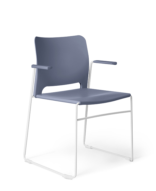 OM Seating, Tibidi™ Stacker is a responsive and adaptable problem solver with unexpected panache. With a stackability of 45